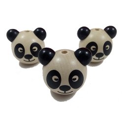 Motivperle - 3D Panda