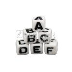 (Bild für) 7mm Buchstabenwürfel 15 Stück
