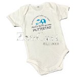 (Bild für) Baby Body "Muttertag" weiß/blau