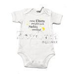 (Bild für) Baby Body "Nachts erreichbar" Weiß