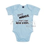 (Bild für) Baby Body "Sorry Mädels" Blau