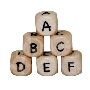 (Bild für) HOLZ Buchstaben 10mm