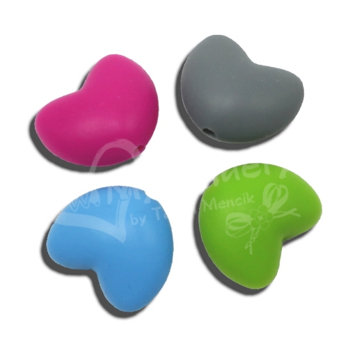 (Bild für) Silikon Herzchen - zum Schließen ins Bild klicken